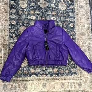 Zara Vibrant Purple Jacket